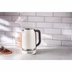 KitchenAid 5KEK1701EPL bouilloire 1,7 L 2400 W Noir, Acier inoxydable, Blanc - Vue supplémentaire 4