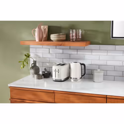 KitchenAid 5KEK1701EPL bouilloire 1,7 L 2400 W Noir, Acier inoxydable, Blanc - Vue supplémentaire 5