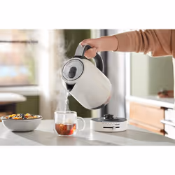KitchenAid 5KEK1701EPL bouilloire 1,7 L 2400 W Noir, Acier inoxydable, Blanc - Vue supplémentaire 6