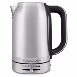 Bouilloire électrique 5KEK1701ESX/1 de Kitchenaid Bouilloire à température variable d’une capacité de 1,7 L avec intérieur en ...