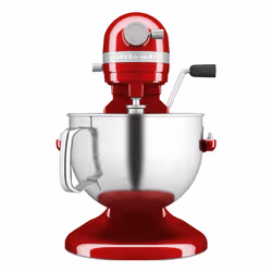 KitchenAid 5KSM60SPXEER Robot mixer 375 W Gris, Rouge, Acier inoxydable - Vue supplémentaire 3