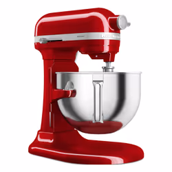 KitchenAid 5KSM60SPXEER Robot mixer 375 W Gris, Rouge, Acier inoxydable - Vue supplémentaire 4