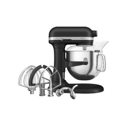 KitchenAid 5KSM70SHXEBK Robot mixer 375 W Noir, Gris, Acier inoxydable