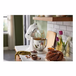 KitchenAid 5KSM125EPL Robot mixer 300 W Crème - Vue supplémentaire 4