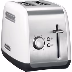 KitchenAid 5KMT2115EWH, 2 part(s), Acier inoxydable, Blanc, Métal, Boutons, Niveau, Rotatif, 1100 W, 220-240 V