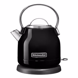 KitchenAid 5KEK1222EOB, 1,25 L, 2200 W, Noir, Acier inoxydable, Sans fil, Filtrage