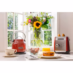 KitchenAid 5KMT221EER 7 2 part(s) 1100 W Rouge, Acier inoxydable - Vue supplémentaire 4