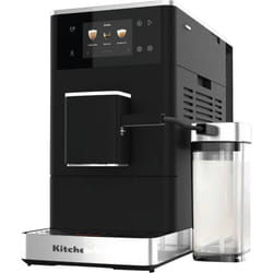 KitchenAid 5KES8454EBM Machine à expresso automatique avec broyeur 1,8 L Argent, Noir