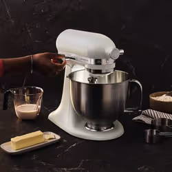 KitchenAid 5KSM50PKVEPL Robot mixer Blanc - Vue supplémentaire 7