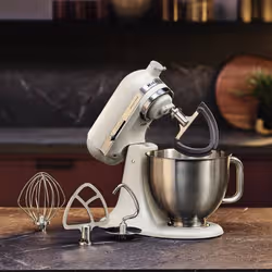 KitchenAid 5KSM50PKVEPL Robot mixer Blanc - Vue supplémentaire 8
