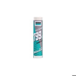 Mastic silicone neutre 799 DOW 310 ml - Transparent - 7708020