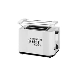 Kalorik - TO1010CW-TKG Toaster 2 fentes blanc avec tiroir ramasse miettes