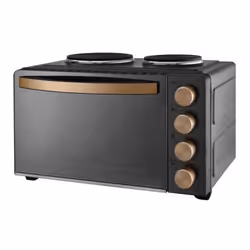 KALORIK TKG MK 1003, Plaque de cuisson de table, Bleu, Or, Rotatif, Devant, Plaque scellée, 2 zone(s)