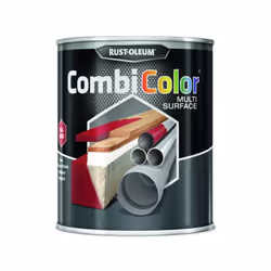Primaire et finition tout en un. Utilisation sur de nombreux supports en intérieur et extérieur : bois. métal. carrelage. maç ...