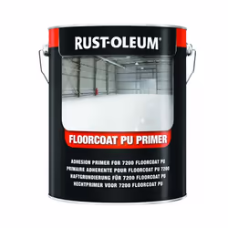 Peinture sol 7200 FloorCoat PU 5L brillant RUST-OLEUM - Contenance et Couleur: Jaune signalisation - RAL1023