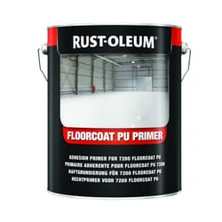 Peinture sol 7200 FloorCoat PU 5L brillant RUST-OLEUM - Contenance et Couleur: Jaune signalisation - RAL1023