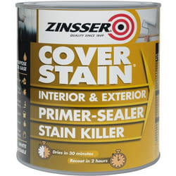 Rust-oleum - Primaire isolant avant peinture Zinsser Cover Stain blanc Couleur: Blanc - Conditionnement: 1L - Blanc