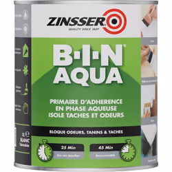 Excellent isolant pour taches Isole le tanin, les nœuds et les veines de sève Bloque les odeurs de cigare, de cigarette et de ...
