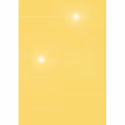 DECAdry T104070, 130 g/m², Métallique, Jaune, 50 feuilles