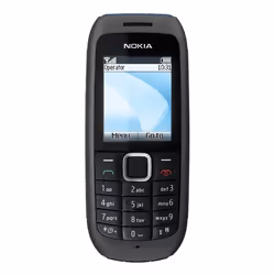 Mobistar Nokia 1616, Barre, SIM unique, 4,57 cm (1.8"), 128 x 160 pixels, 800 mAh, Noir