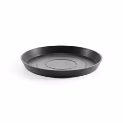 Ecopots Saucer Round, Support de pots à roulettes, Plastique, Anthracite, Intérieure, Mat, 210 mm