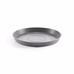 Ecopots Saucer Round, Support de pots à roulettes, Plastique, Gris, Intérieure, Mat, 210 mm