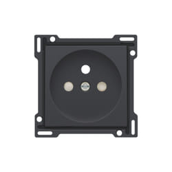 Enjoliveur Prise De Courant 2p+t Intense Niko Anthracite 122-66601