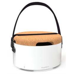 BergHOFF 2415600 barbecue et grill Dessus de table Charbon de bois (combustible) Beige, Blanc