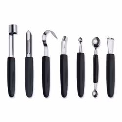 BergHOFF Essentials 7 pièce(s) Noir, Acier inoxydable