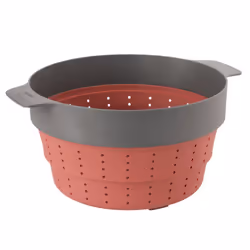 BergHOFF Leo 3950152, Noir, Rouge, Nylon, Silicone, Rond, 24 cm, 305 mm, 250 mm