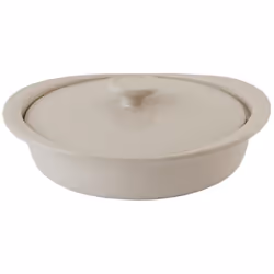 Le plat rond couvert est parfait pour la cuisson lente d'un plat. Prenez votre temps pour faire mijoter une pièce de bœuf ou  ...