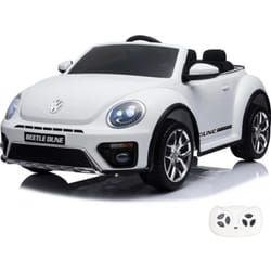 Berghoff - Volkswagen Beetle xl - Voiture Enfants - 12V Batterie - 1 à 6 ans - Blanc