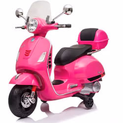 Description générale Le scooter électrique Vespa GT pour enfants est conçu pour les enfants de 3 à 6 ans , offrant une expéri ...