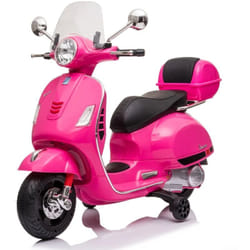 Berghoff - Vespa gt pour Enfants - Batterie 6V - 3 à 6 ans - avec Musique - Rose