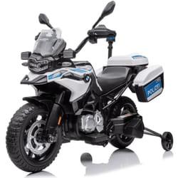 Berghoff - bmw F850 gs - Moto électrique pour Enfants de Police - 12V - 3 à 6 ans - Blanc