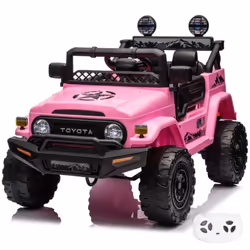 Description générale Faites vivre à votre enfant des aventures stylées avec la voiture électrique pour enfants Toyota FJ Crui ...