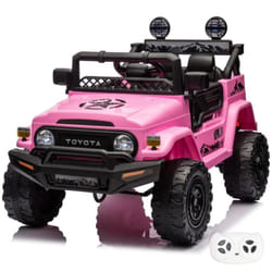 Berghoff - Toyota fj Cruiser - Voiture à Batterie 12V - Télécommande - 1 à 6 ans - Rose