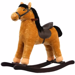 Âge : 1-3 ans Capacité de charge : 25 kg Hauteur du siège : 35 cm Sons de cheval intégrés aux oreilles Système de blocage ant ...