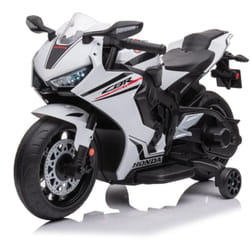 Berghoff - Honda CBR1000 rr - Moto Électrique Enfant 12V - 2 à 5 ans - Blanc