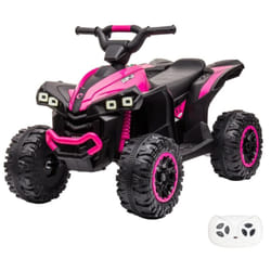 Berghoff - XC-Sport Quad Électrique Enfants 12V - Télécommande - 2 à 5 ans - Rose