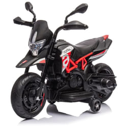 Berghoff - Aprilia Dorsoduro 900 Mini - Moto Électrique pour Enfants 6V - 1 à 3 ans - Rouge