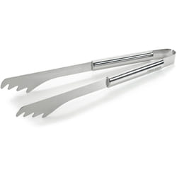 Forge Adour - Pince inox courte pour plancha