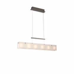 Massive Suspension 403881710, Support flexible, Chrome, Translucide, Métal, Verre, Chambre à coucher, Salon