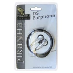 Piranha Nintendo DS ear - phone Noir, Argent