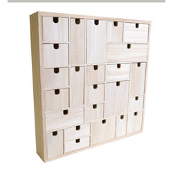 Calendrier de lAvent Armoire 25 tiroirs fous