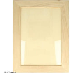 Cadre photo en bois - ARTEMIO - 28 x 36 cm - Rectangulaire - Contemporain - Design