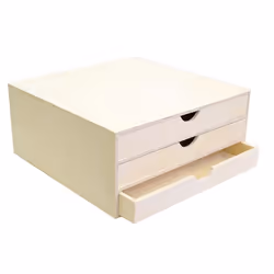 Bloc en bois trois tiroirs 345x34x155cm