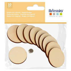 10 magnets en bois à personnaliser