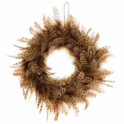Artemio Couronne de Plumes Tigrées 28 cm