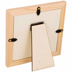 Cadre photo en bois - ARTEMIO - 125 x 125 cm - Beige - Carré - Contemporain